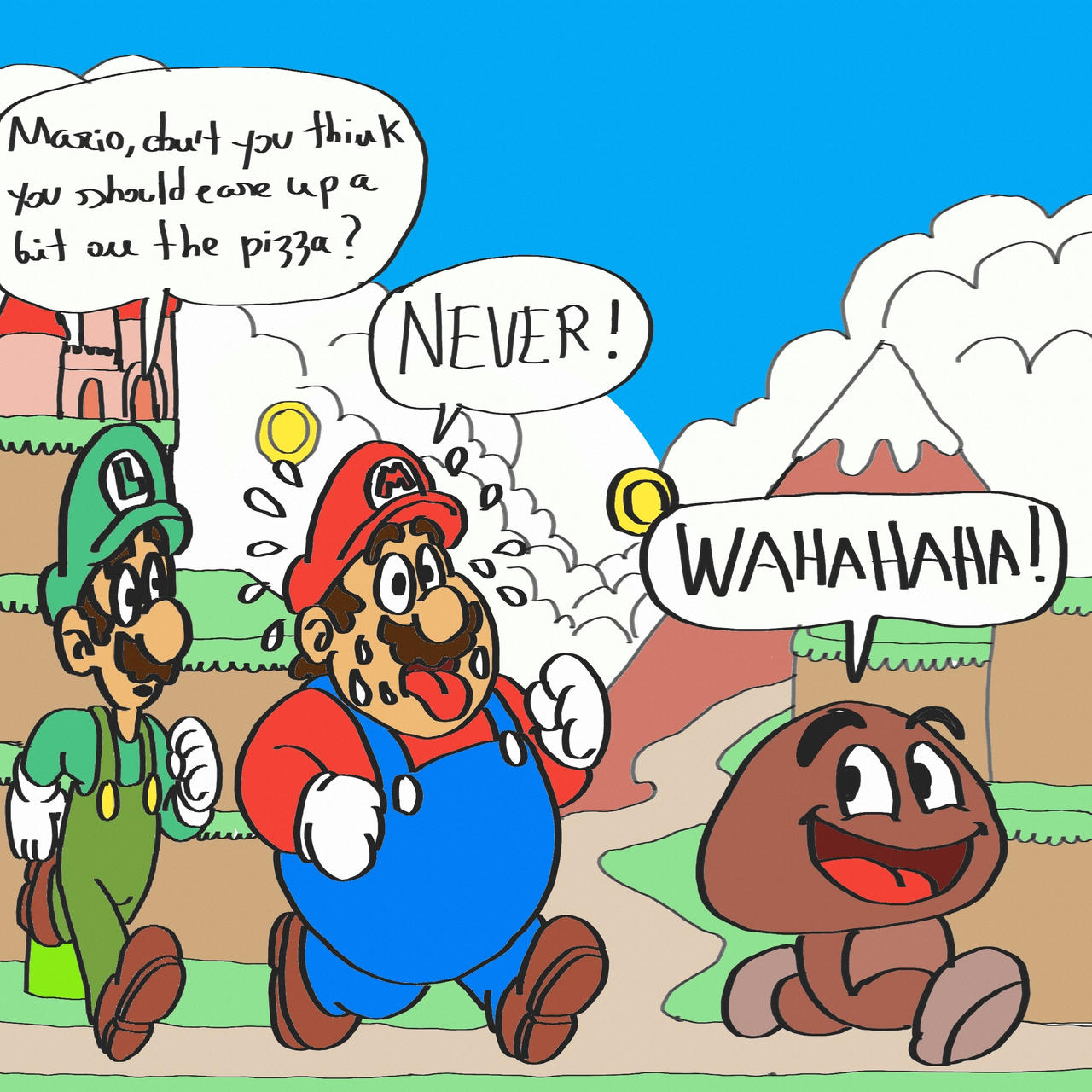 Fat Mario by Tere35 on DeviantArt