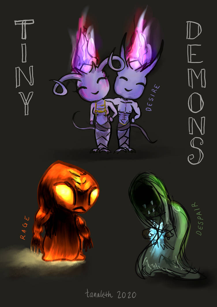 Mini Demon Real Tiny Demons by tanaleth on DeviantArt