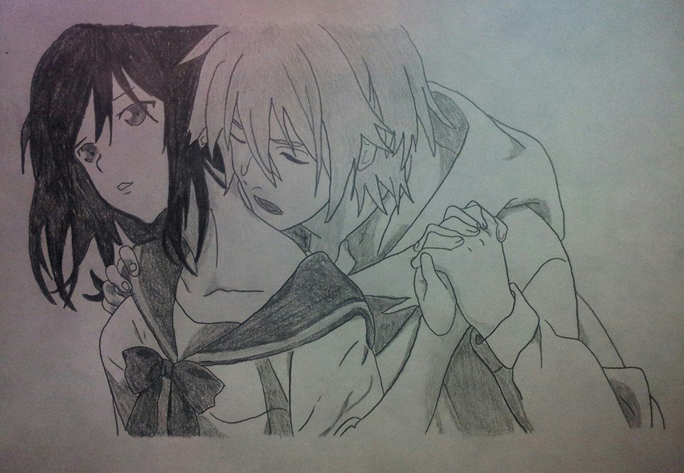 Yukina Himeragi x Kojou Akatsuki Strike The Blood