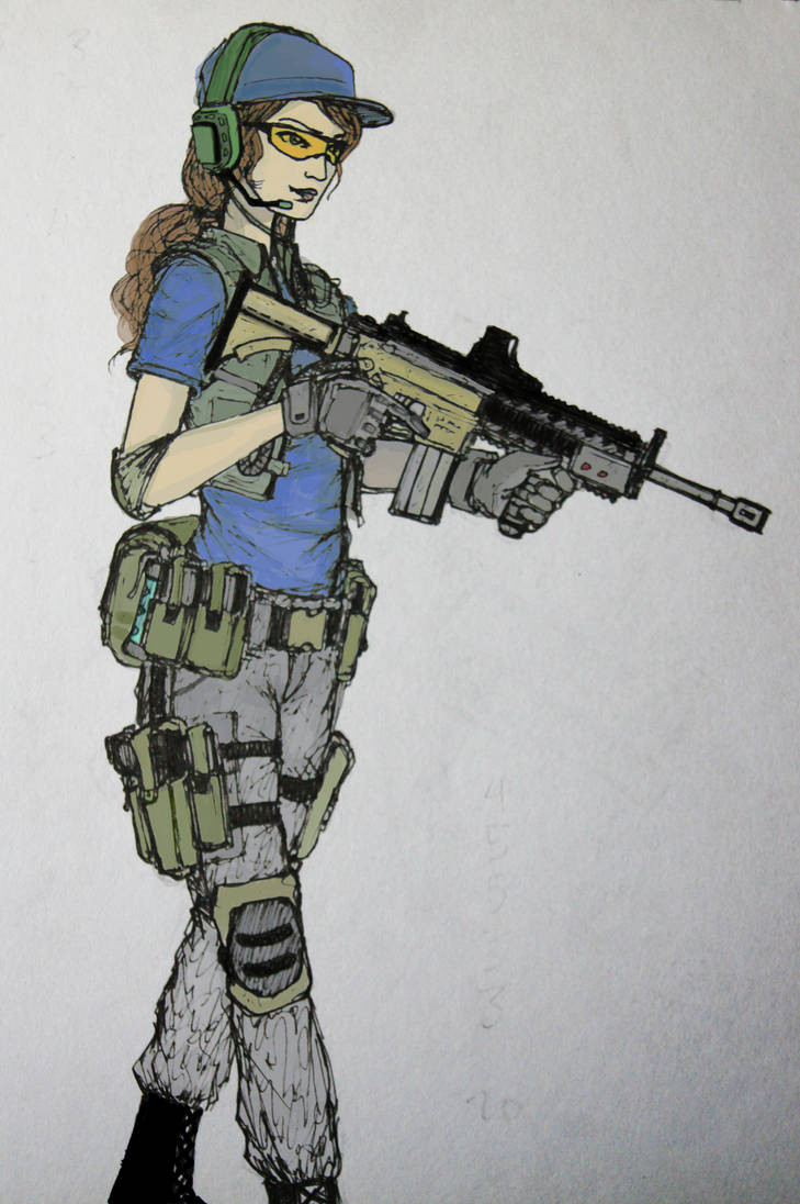 Task Force Ripper Line Drawing Task Force 141 operative by TChenArt on DeviantArt