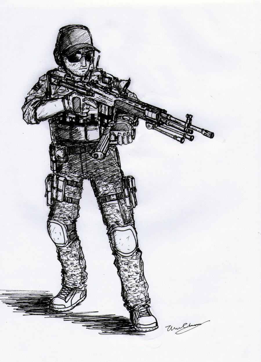 BF4 RU Assault class (color) by TChenArt on DeviantArt