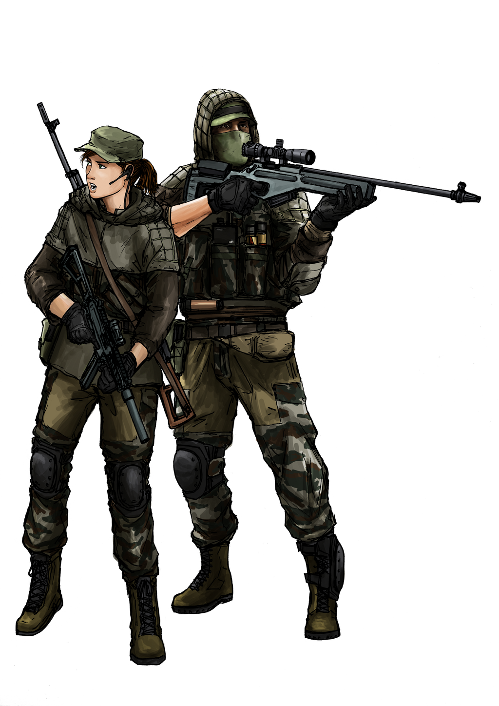Bf4 Rhib BF4 RU Recon class (color) by TChenArt on DeviantArt