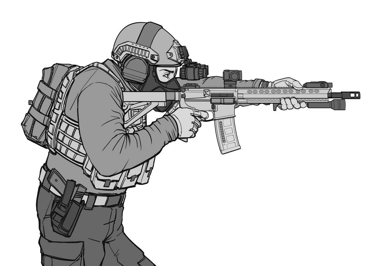 BF4 RU Assault class (color) by TChenArt on DeviantArt