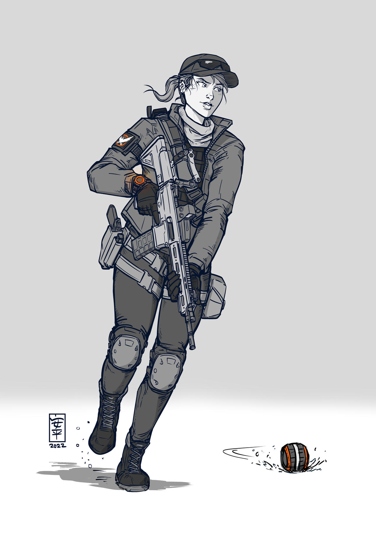 Tactical Agent Deviantart Division Agent by TChenArt on DeviantArt