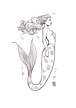 How to Draw a Mermaid