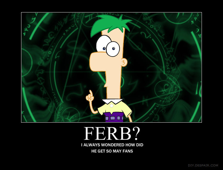 Ferb Goals Example why is ferb so popular ? by al28894 on DeviantArt