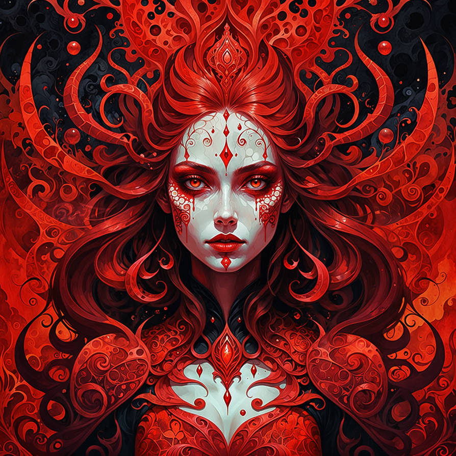 Red World Deviantart Red by MadLandArt on DeviantArt