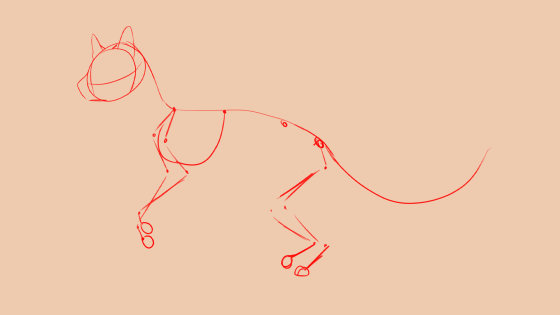 cat run cycle animation by Suunbee on DeviantArt