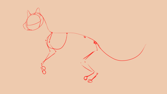 cat run cycle animation by Suunbee on DeviantArt