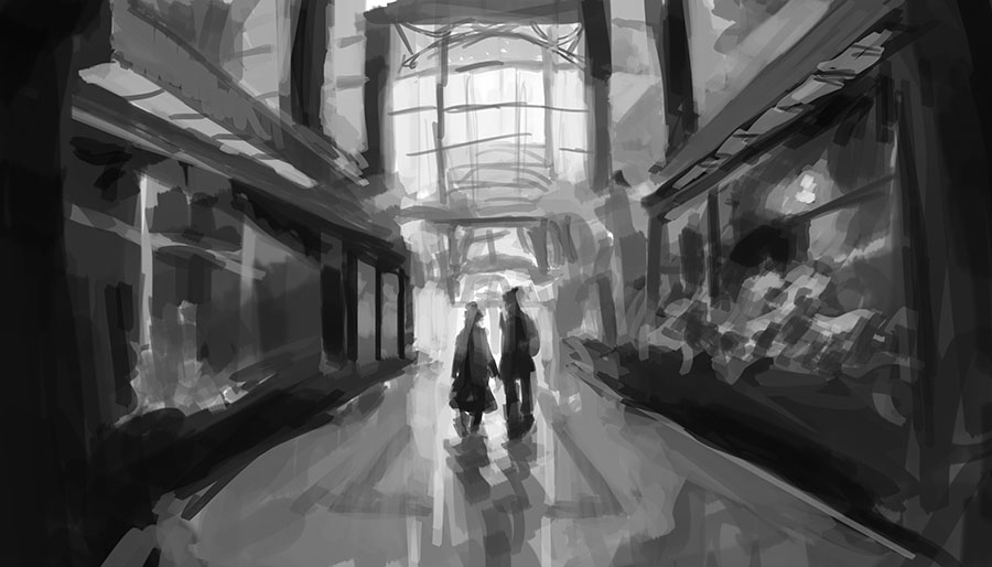 Value Study - 'In Wonderland'