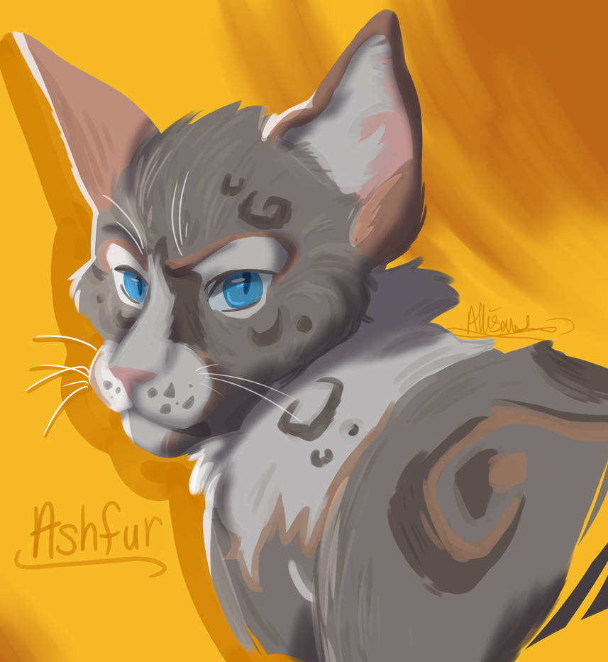 Ashfur Painting style test