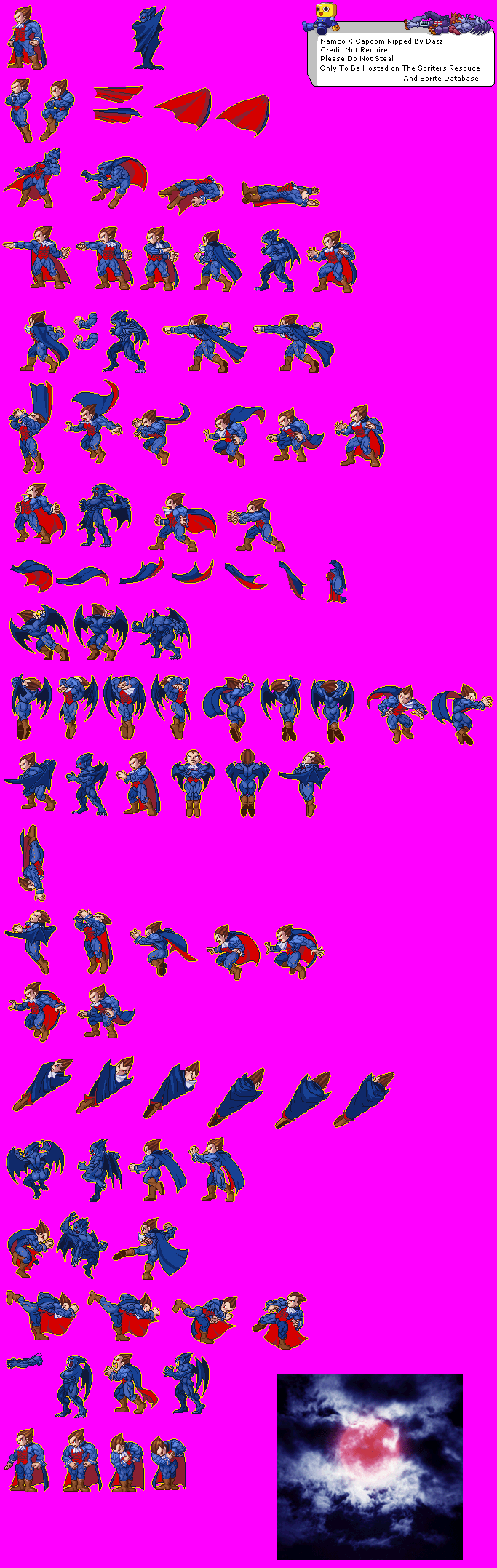 Dimitri Capcom PlayStation 2 - Namco X Capcom - Demitri by ModelsandSprites on DeviantArt