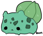 001 bulbasaur by pinkbunnii