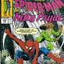 Spiderman (Peter Parker) and Kitty love old cover