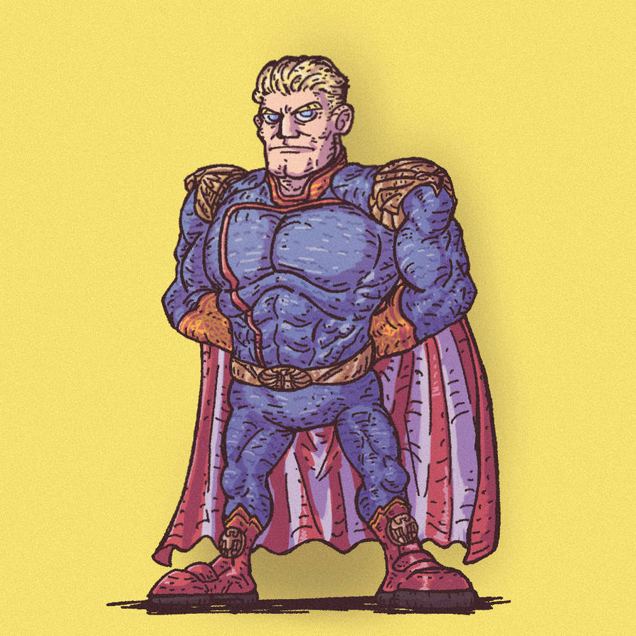 Paper Homelander Homelander by thomasondanet on DeviantArt