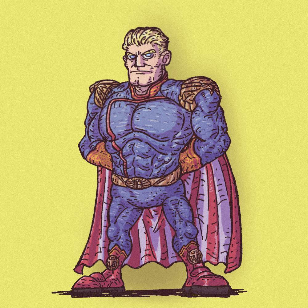 Homelander Back Side Homelander by thomasondanet on DeviantArt