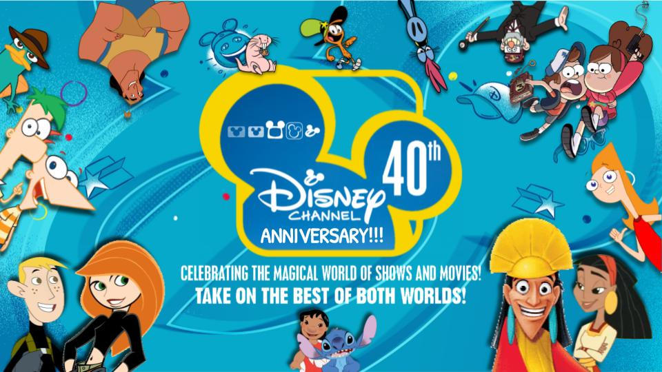 Disney Channel 40th Anniversary!!! by MYLEY6 on DeviantArt
