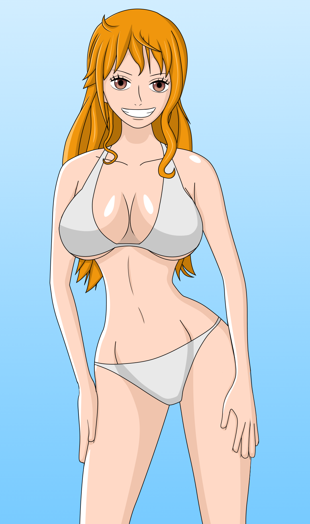 Nami Bikini By Fanada On DeviantArt 