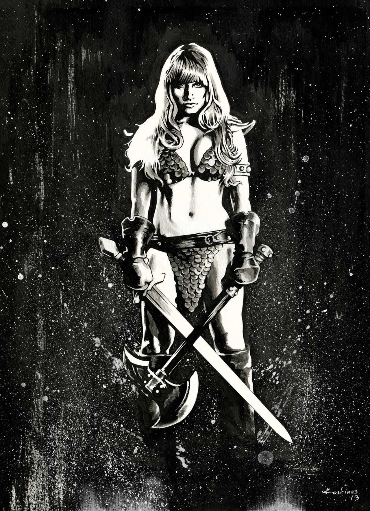 Red Sonja - For Sale by dimitriskoskinas