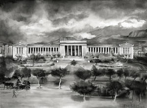 National Archaeological Museum of Athens in 1900 by dimitriskoskinas