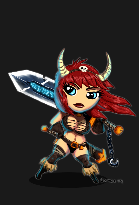 Barbarian warrior