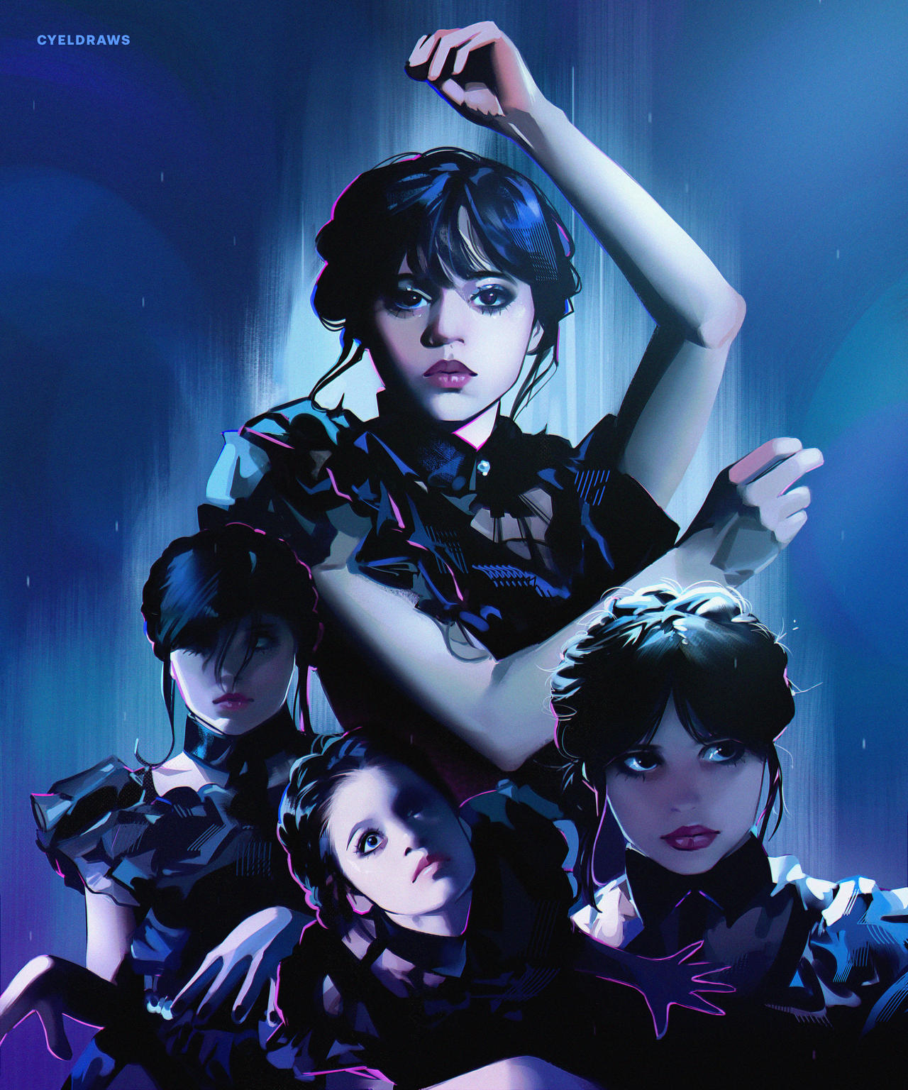 Wednesday's Dance by cyeldraws on DeviantArt