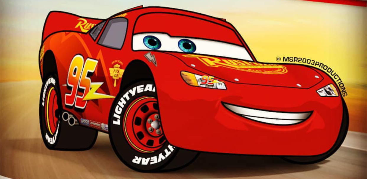 Dinoco Lightning McQueen Stock Art by RedKirb on DeviantArt