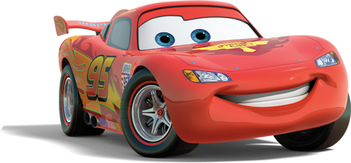 Lightning mcqueen with party wheels hotsell
