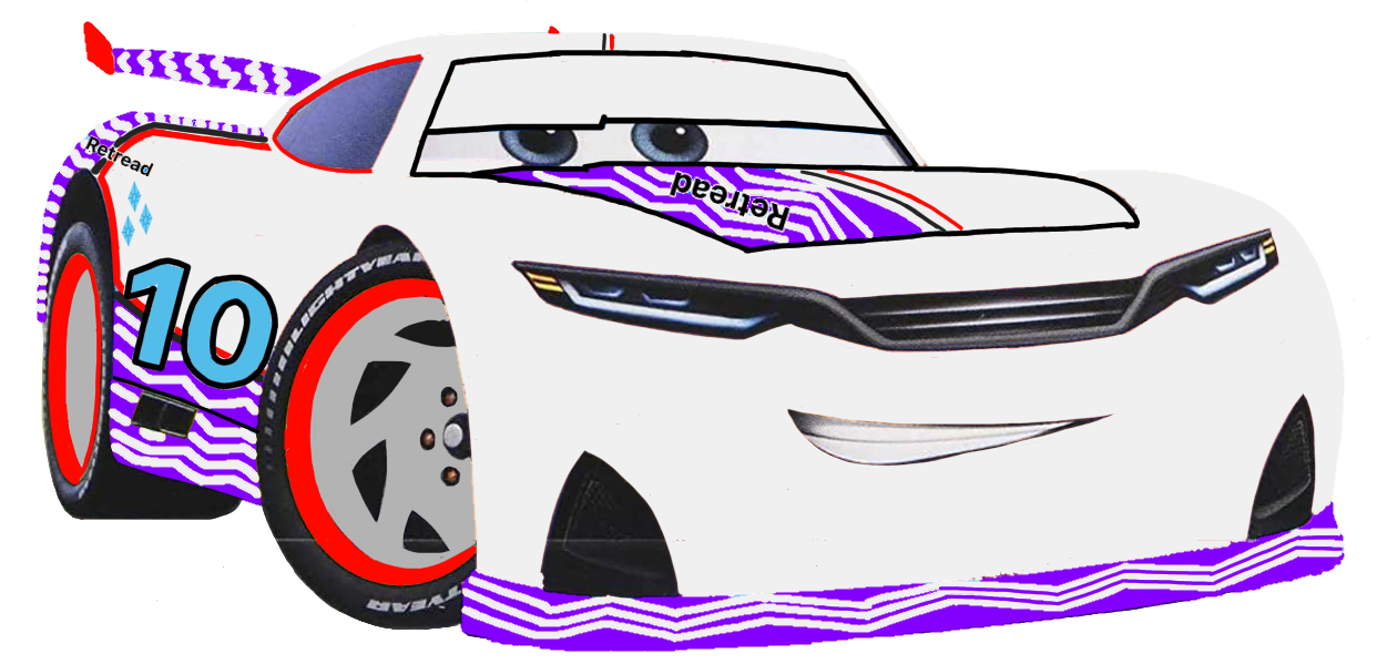 Rarity as a Piston Cup Racer by jacksontormbaymaz on DeviantArt