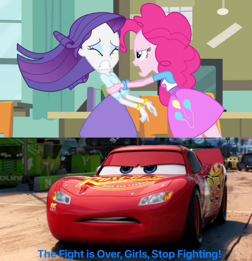 Mlp Rarity Fighting LM hates Rarity and Pinkie Pie Fighting by jacksontormbaymaz on DeviantArt