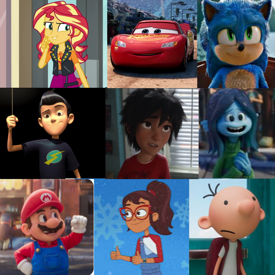 Characters Collages Deviantart My Favorite Characters Collage by jacksontormbaymaz on DeviantArt