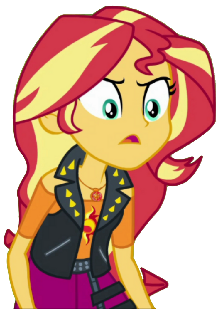 Sunset Shimmer Ready to Yell Vector by jacksontormbaymaz on DeviantArt