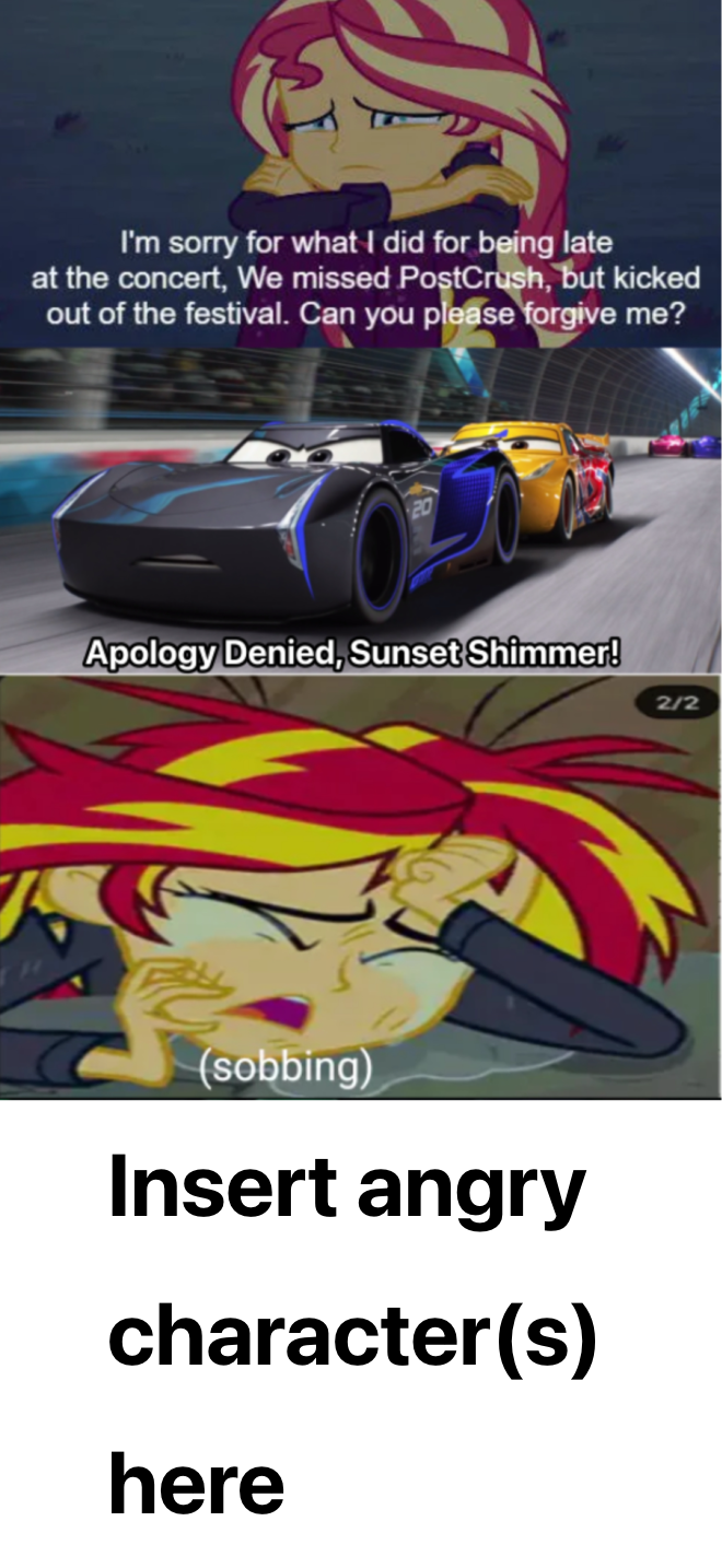 Who hates Jackson Storm denied Sunset's apology