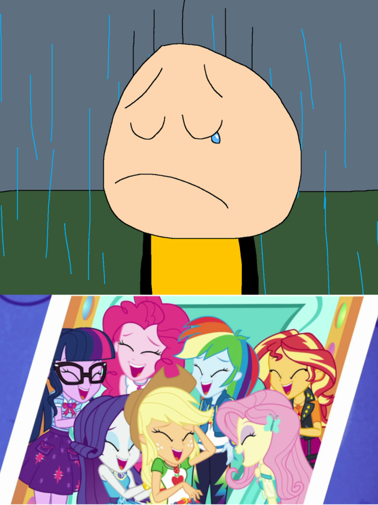 Humane 7 Deviantart Humane 7 Laugh at AnnaStar121 Crying by jacksontormbaymaz on DeviantArt
