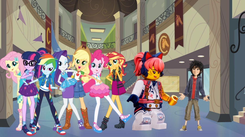 Humane 7 Deviantart Humane 7, Sora, and Hiro Hamada Walking by jacksontormbaymaz on DeviantArt