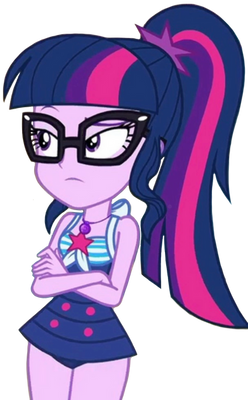 Sci-Twi Beach Crossed Arms Vector