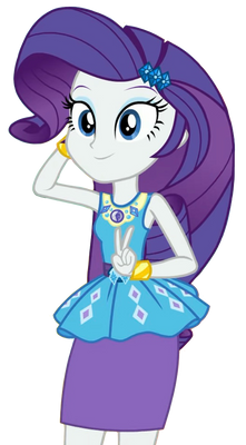 Rarity 2 Fingers Vector