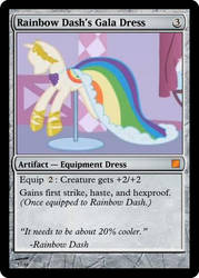 Rainbow Dash's Gala Dress