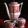 Ceramic Tableware ''Latvija''