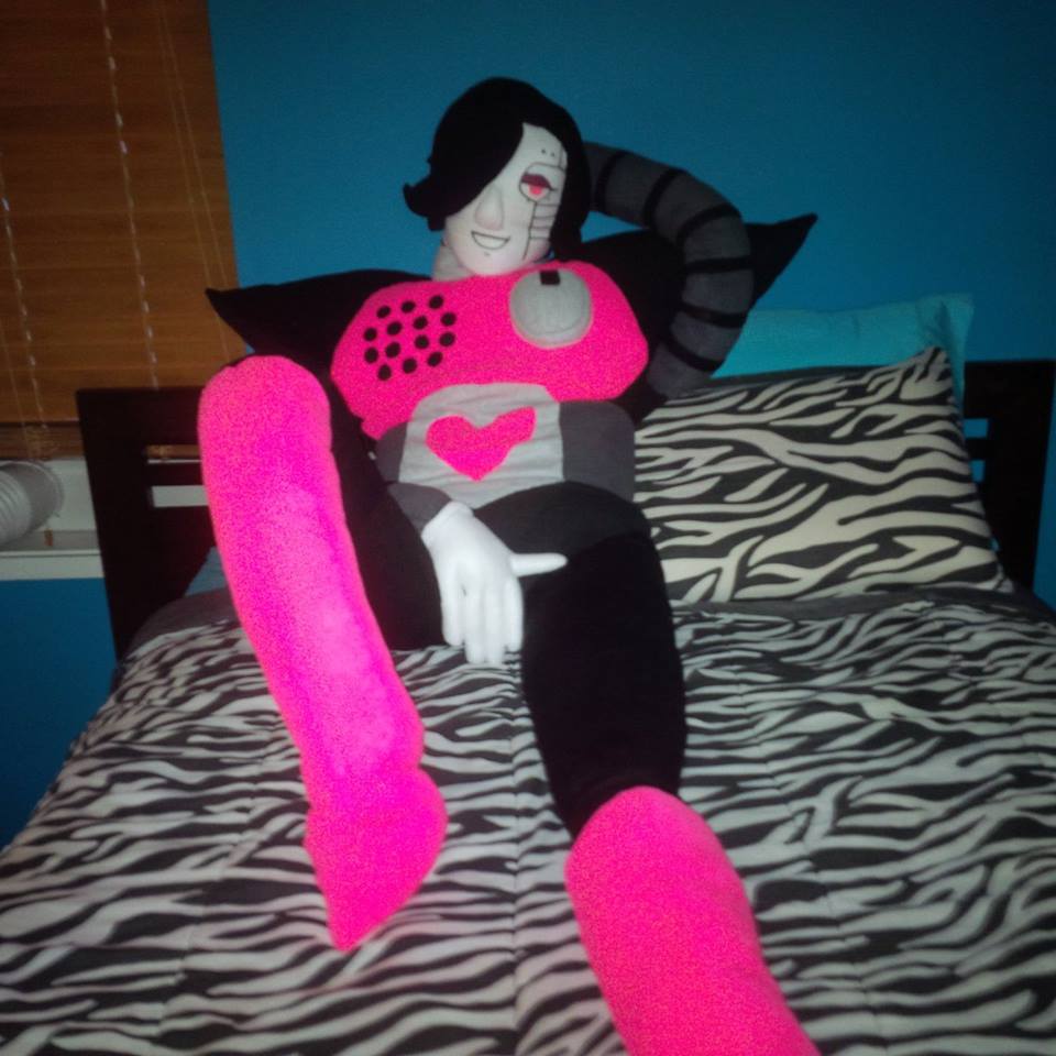 7ft Mettaton EX Plush by Mecha Girl