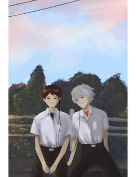 kaworu x shinji