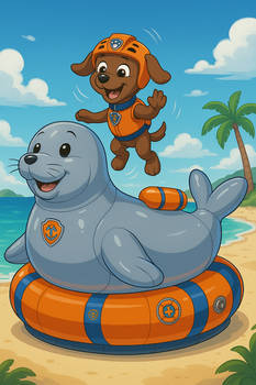 The Bouncy Aquatic Duo!