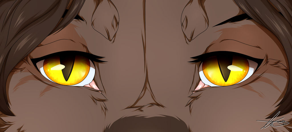 Amber eyes by TheSilverRuby on DeviantArt