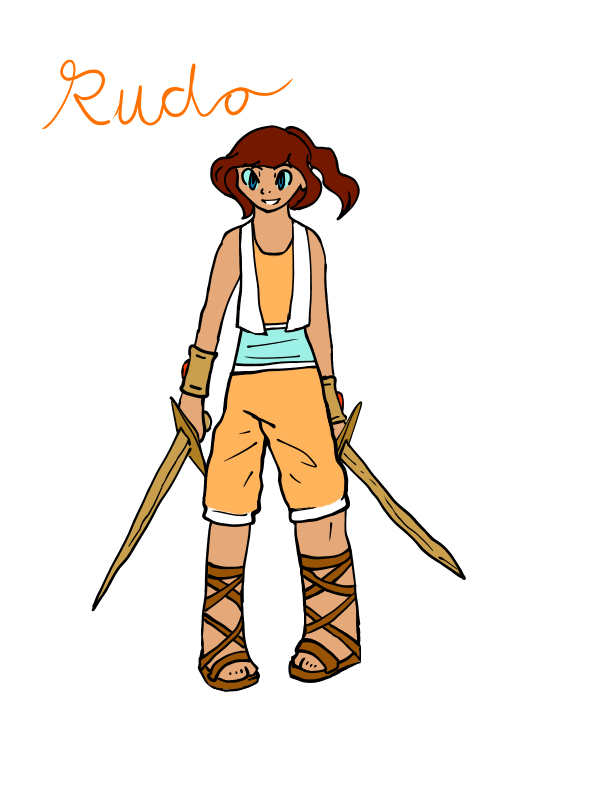 1024x1024 Rudo Day 60 - Rudo redesign by DoodleNix on DeviantArt