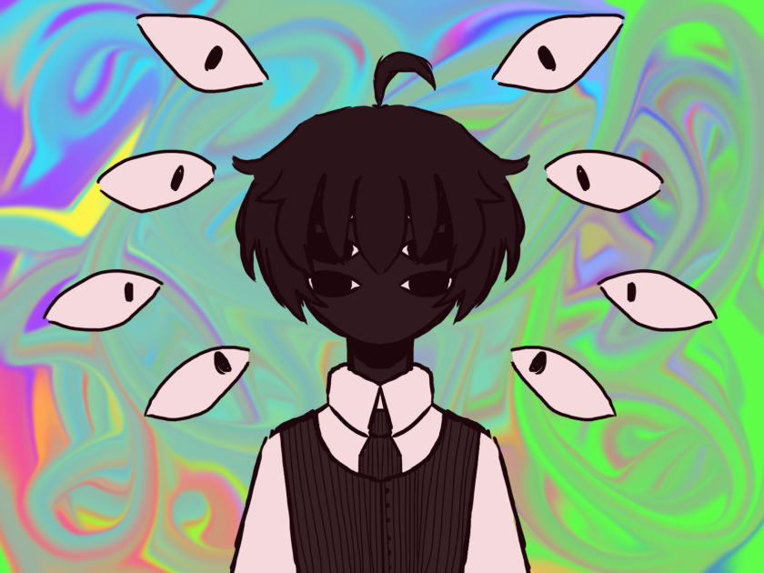 My weirdcore / dreamcore OC by 15blue on DeviantArt