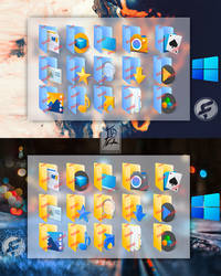 Windows 10X - Icons Mod by Fiazi