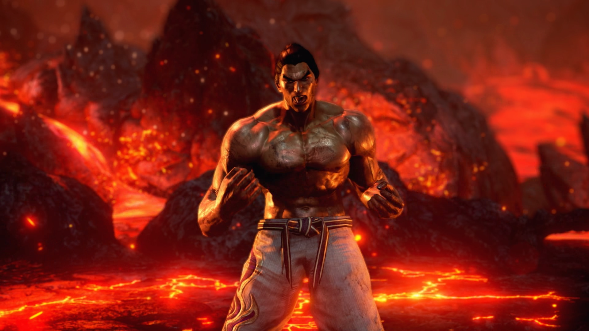 Kazuya Mishima, fighting, kazuya, tekken, mishima, HD wallpaper