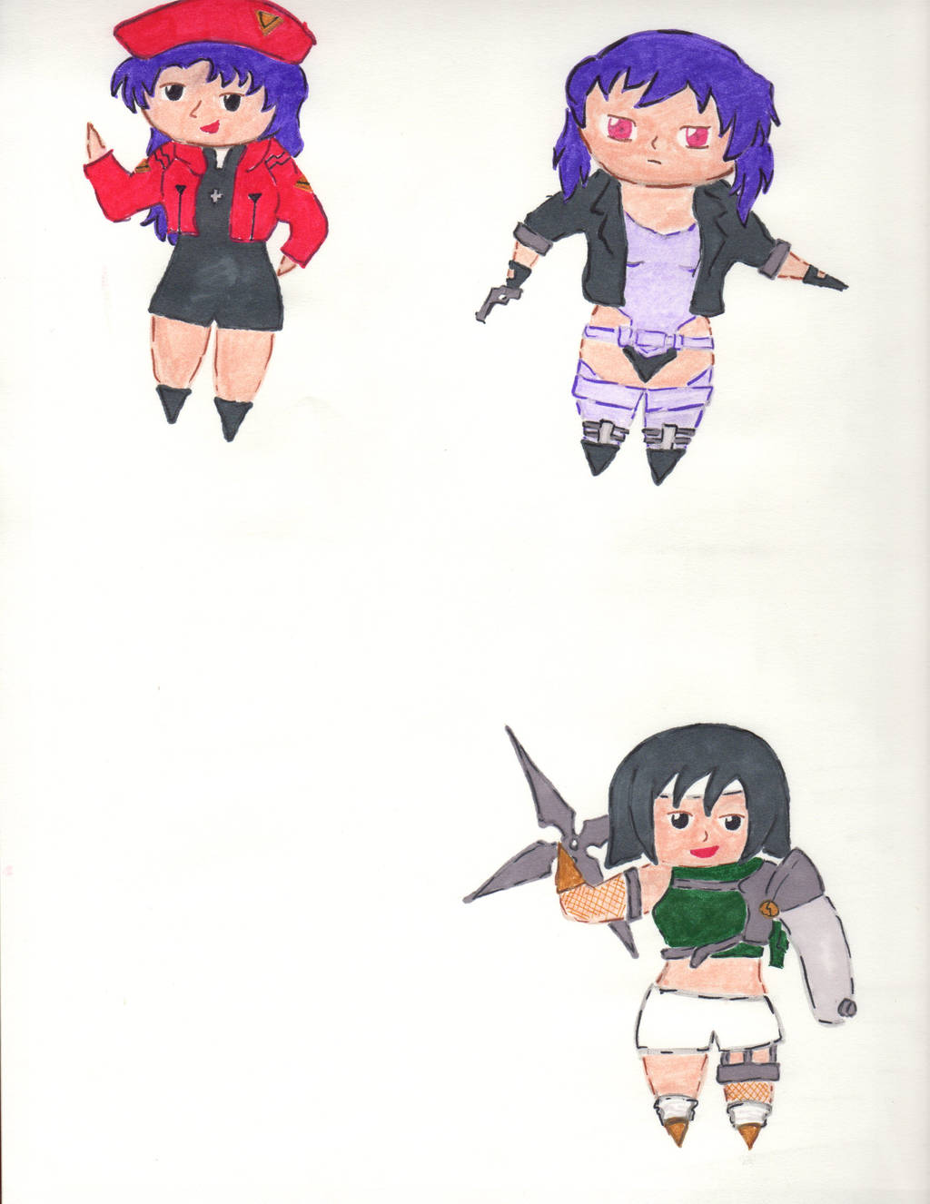 Chibis Collection 9 by kilted-katana