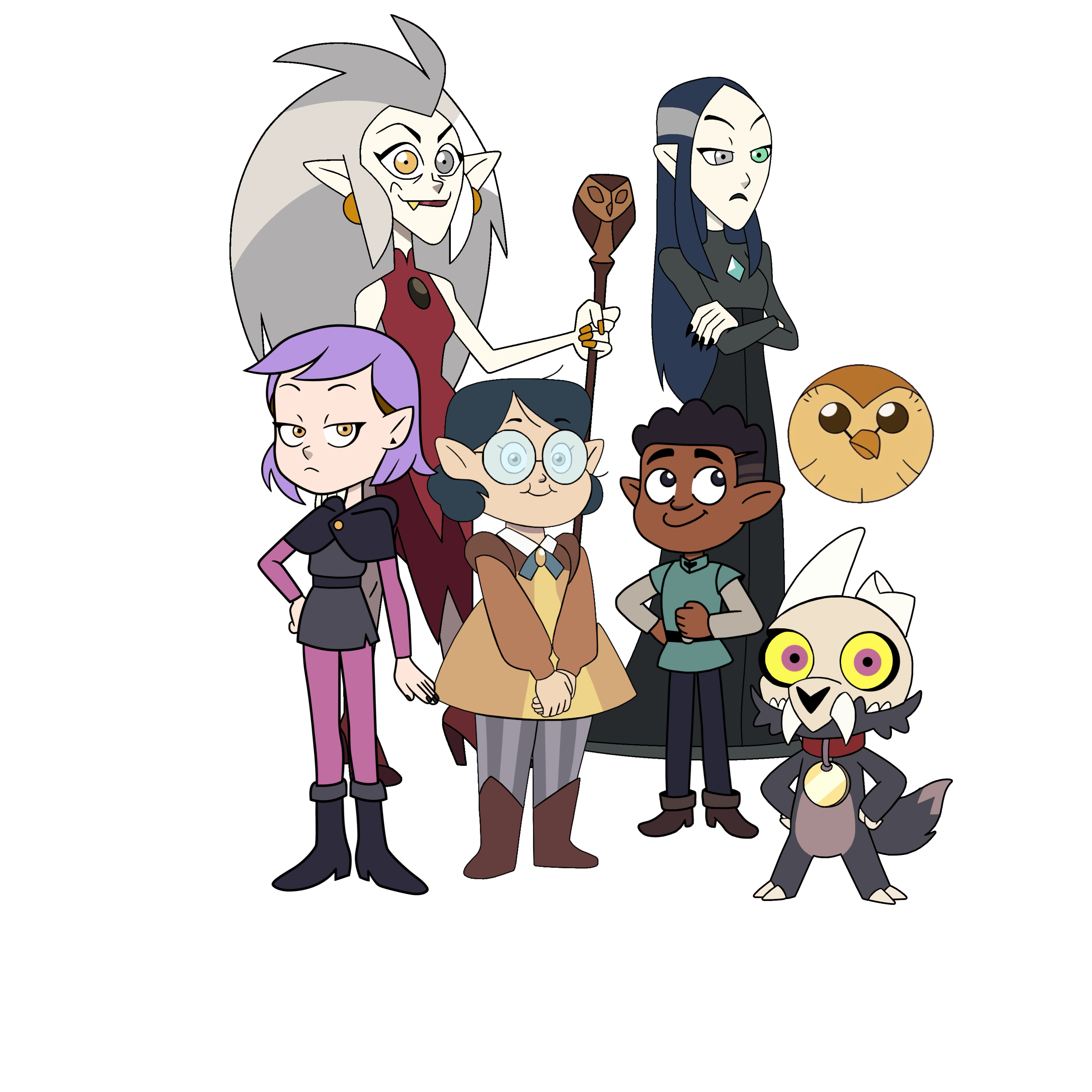 The Owl House Side Characters by MatthewsRENDERS4477 on DeviantArt