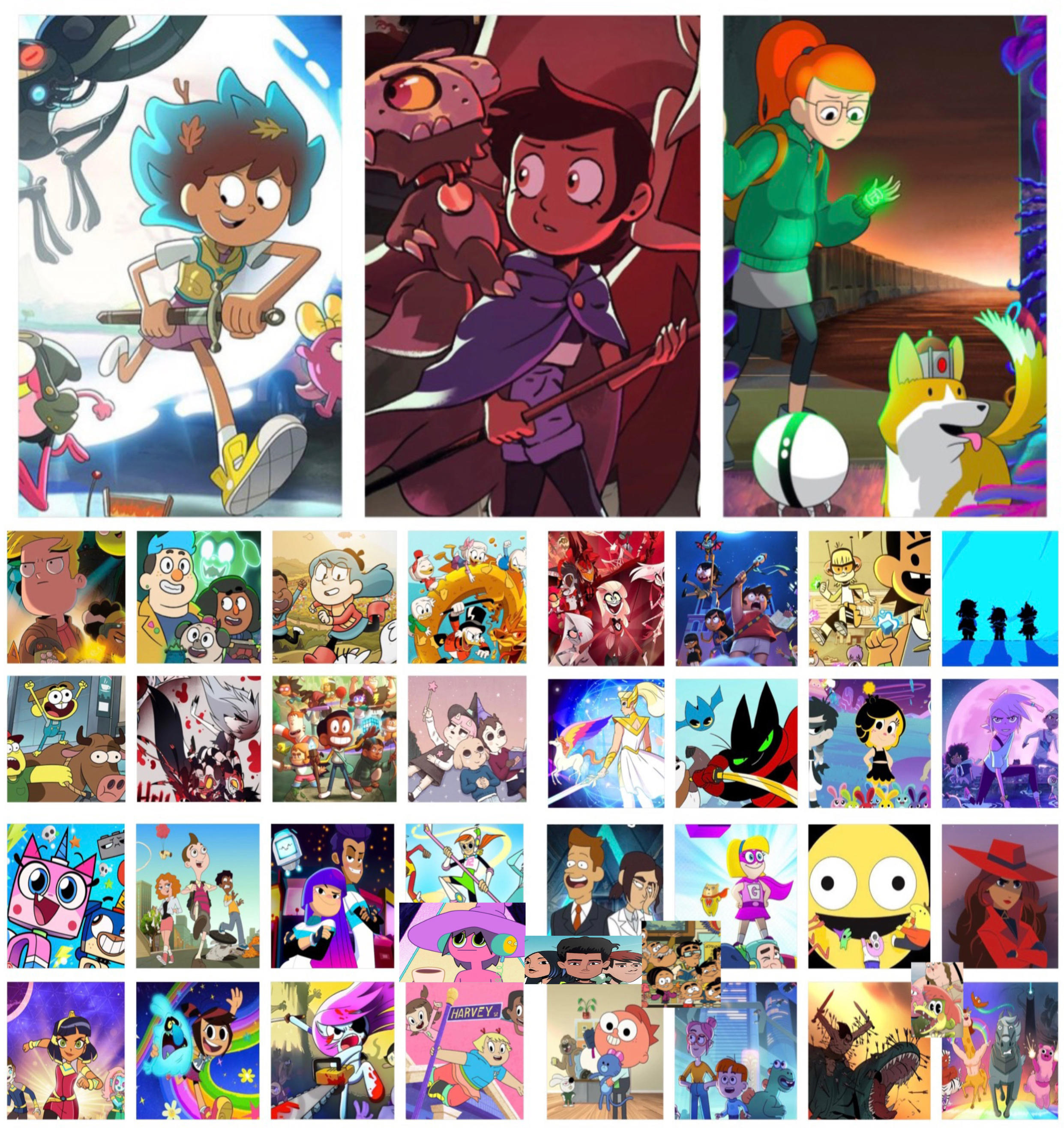 THE FULL MODERN CARTOON COLLAGE! by MatthewsRENDERS4477 on DeviantArt